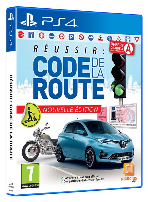 Jeux Vidéo Réussir Code De La Route Nouvelle Edition PlayStation 4 (PS4)