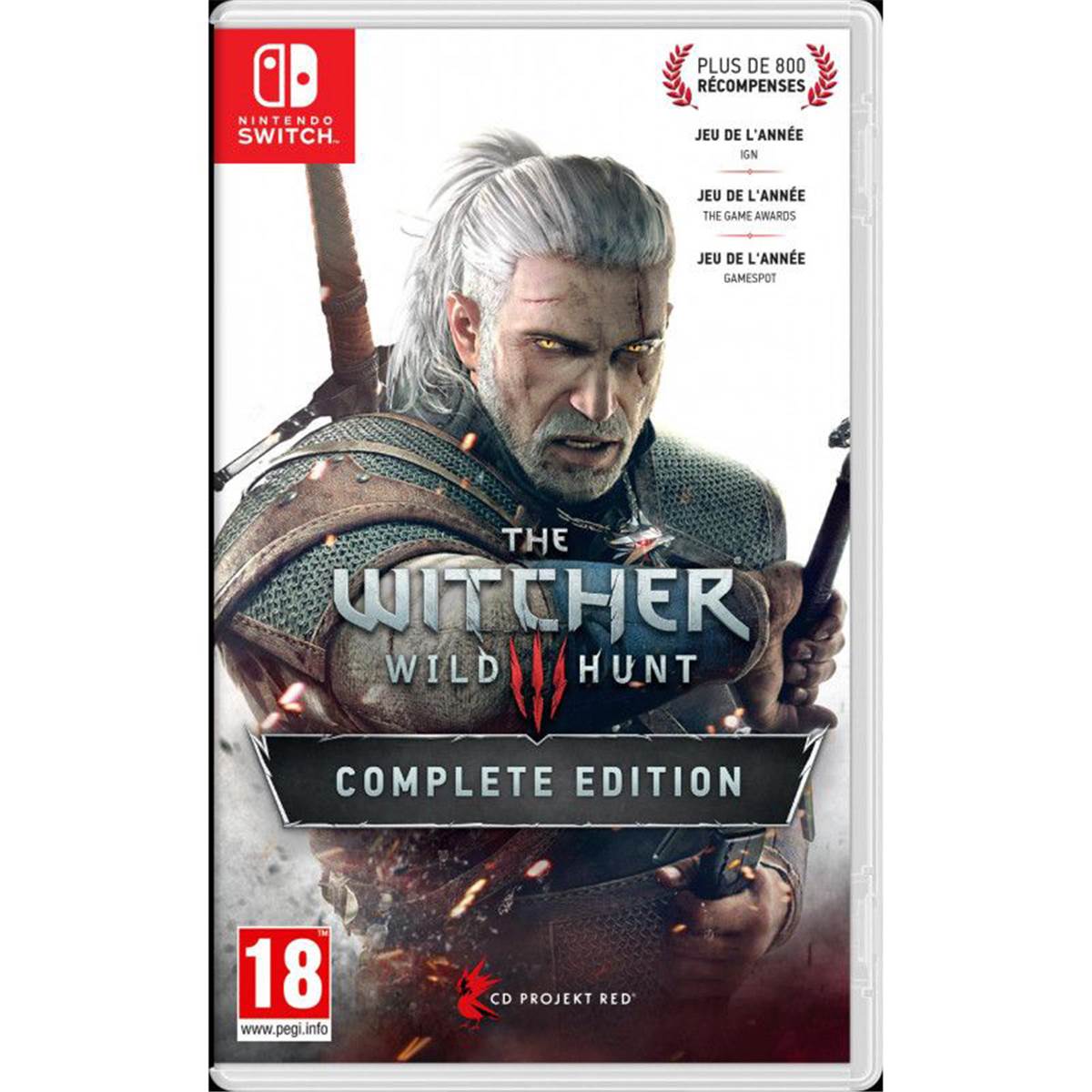 Bandai Namco Jeux Vidéo The Witcher 3 Wild Hunt Complete Edition Switch