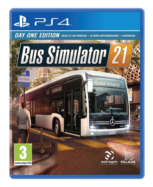 Jeux Vidéo Bus Simulator 2021 Edition Day One PlayStation 4 (PS4)