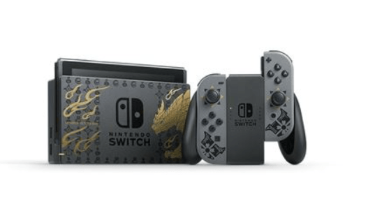 Console Nintendo Switch Monster Hunter Rise 32 Go + 2 Joy Con