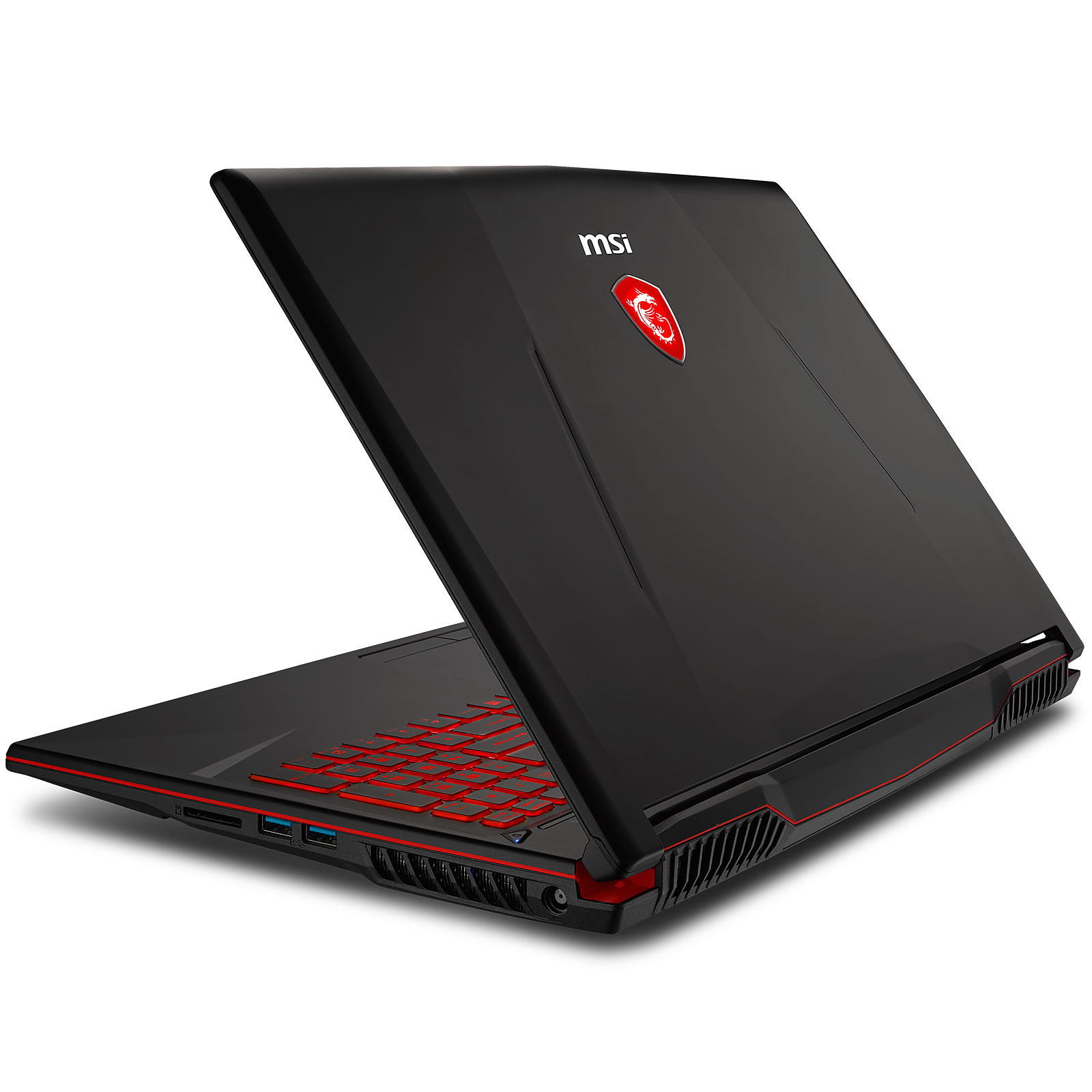 Ordinateurs Portables Msi Gl63 8Rd-855Fr i7 16 Go Ram 1To Hdd 256Go SSD 15.6"