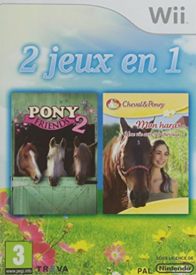 Jeux Vidéo Pony Friends 2 + Mon Haras Wii