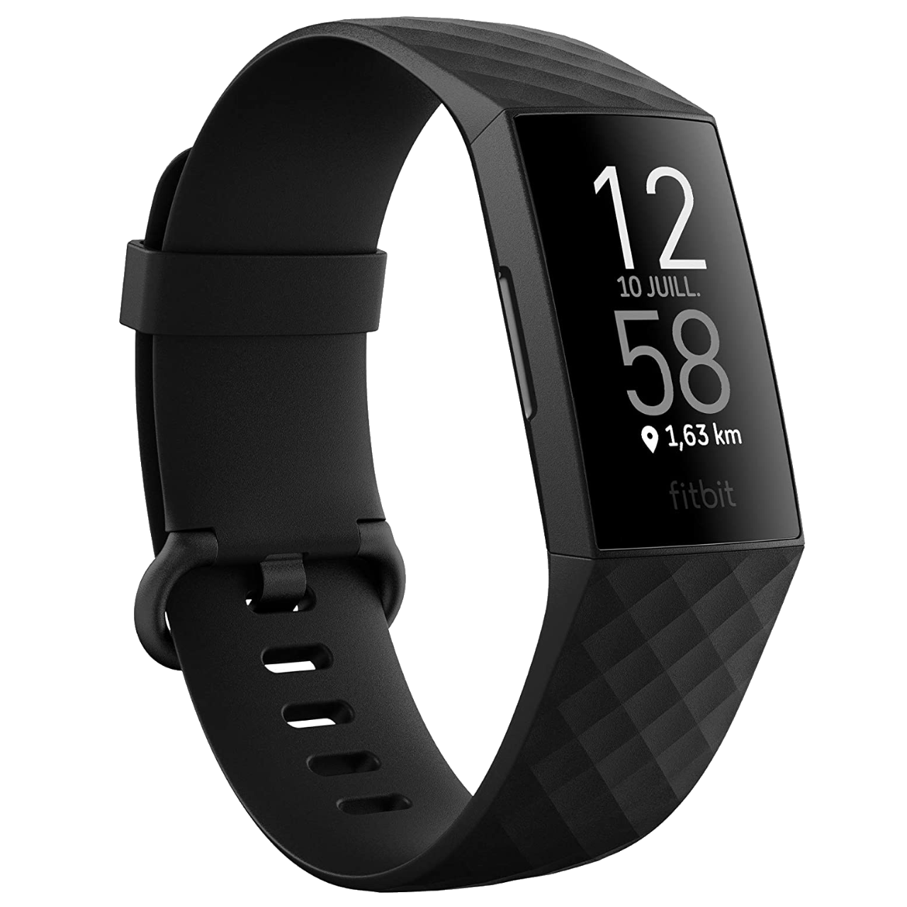 Montre Connectée Fitbit Charge 4 Caoutchouc Noir