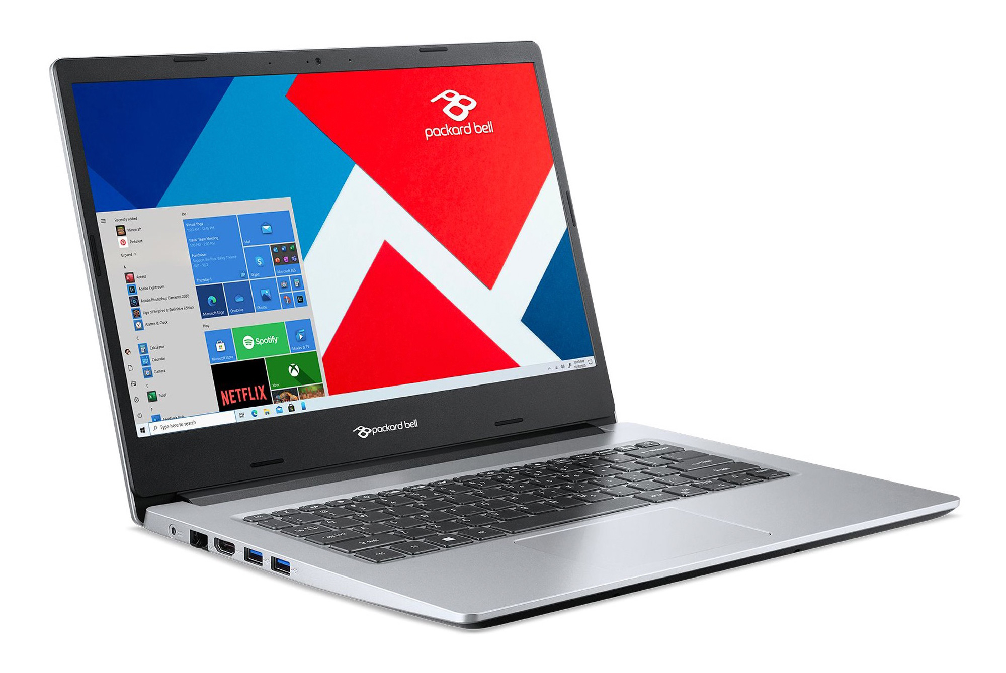Ordinateurs Portables Packard Bell B314-35-P53X Pentium 8 Go Ram 128 Go SSD 14"