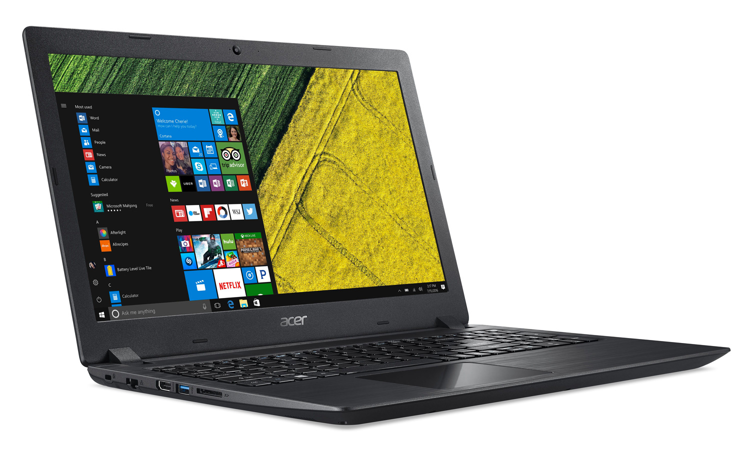 Ordinateurs Portables Acer Aspire 3 A315-56-566C i5 8 Go Ram 1 To Hdd 15.6"