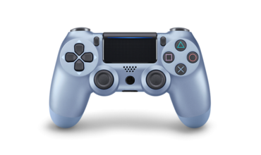 Acc. De Jeux Vidéo Sony Manette Sans Fil Dualshock 4 Bleu Titane PS4