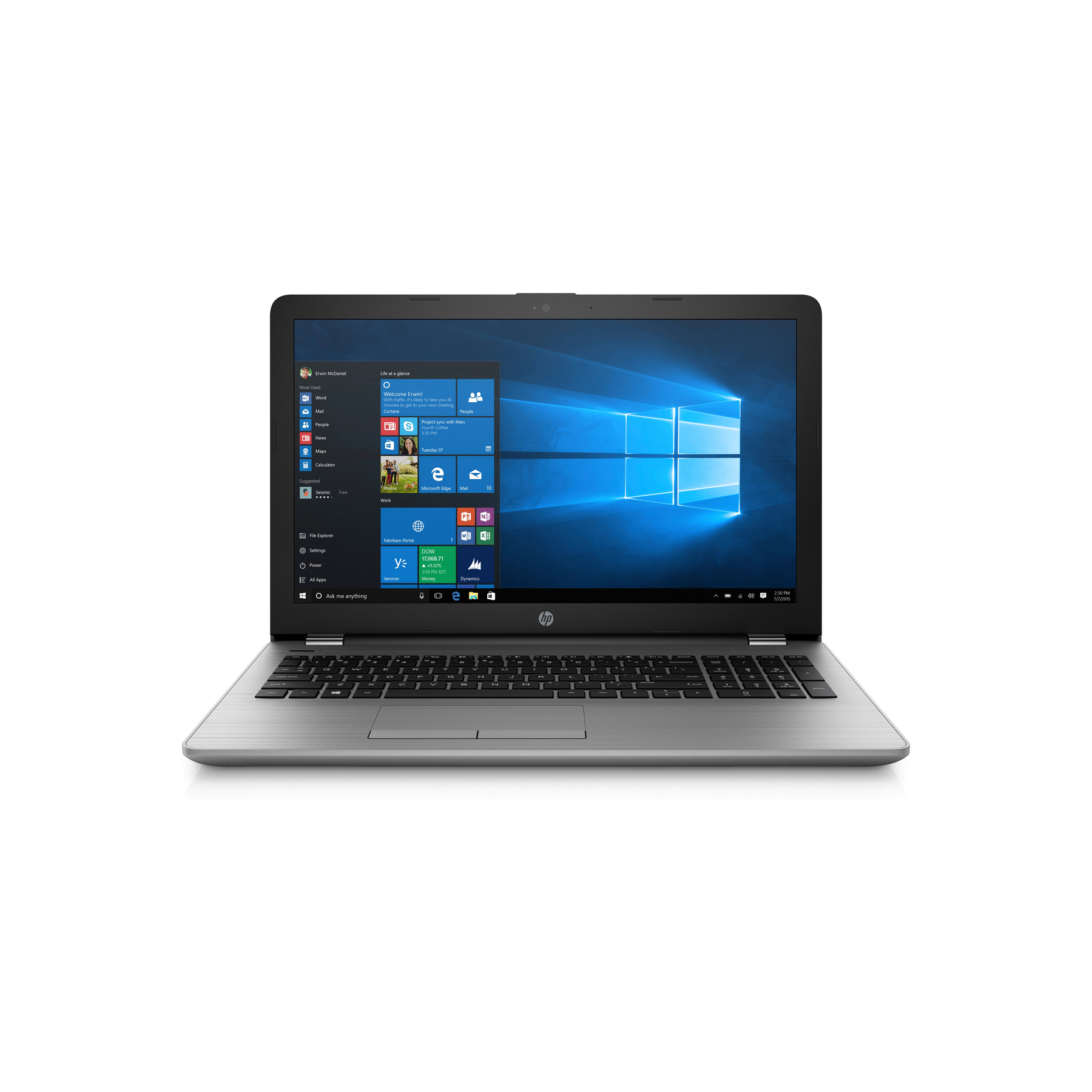 Ordinateurs Portables HP 250 G7 i5 8 Go Ram 250Go SSD 15.6"