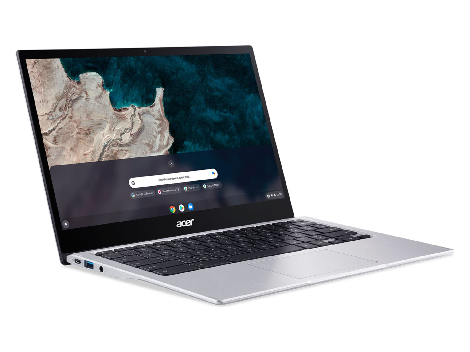 Ordinateurs Portables Acer Chromebook Spin 513 Cp513-1H-S2Mq Qualcomm Snapdragon 4 Go Ram 64 Go SSD 13.3"