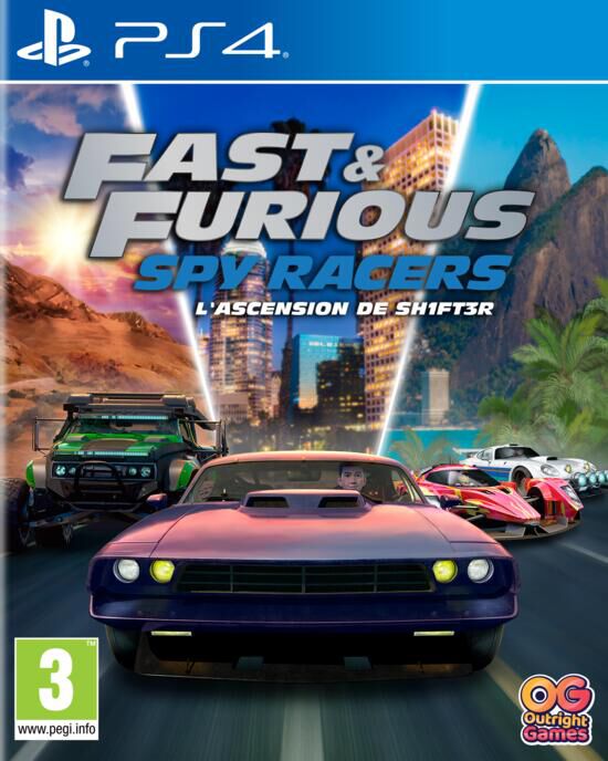 Jeux Vidéo Fast & Furious Spy Racers L'Ascension De Sh1Ft3R PlayStation 4 (PS4)