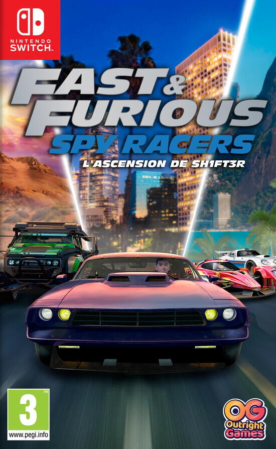 Jeux Vidéo Fast & Furious Spy Racers L'Ascension De Sh1Ft3R Switch