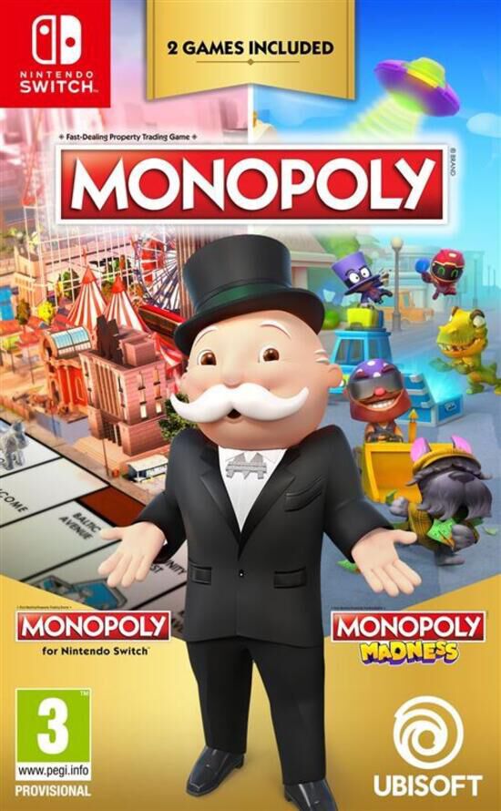 Jeux Vidéo Monopoly Plus & Monopoly Madness Switch