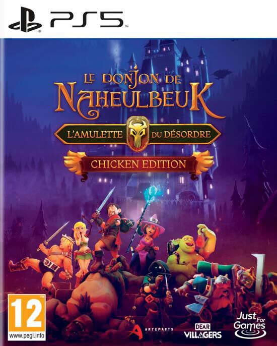 Jeux Vidéo Le Donjon De Naheulbeuk L'Amulette Du Désordre Edition Chicken Switch