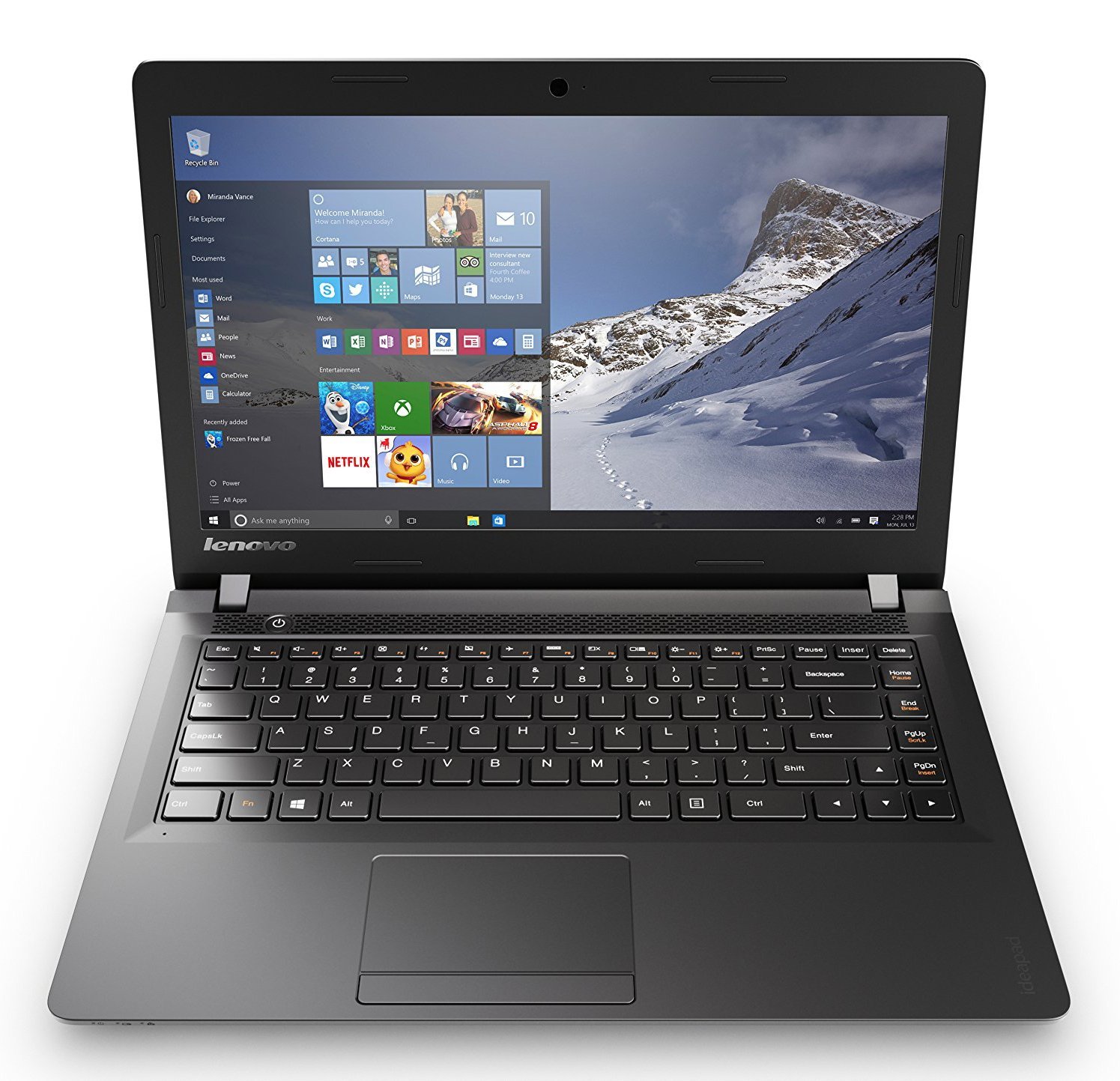Ordinateurs Portables Lenovo Ideapad S145-14Iwl Pentium 4 Go Ram 256 Go SSD 14"