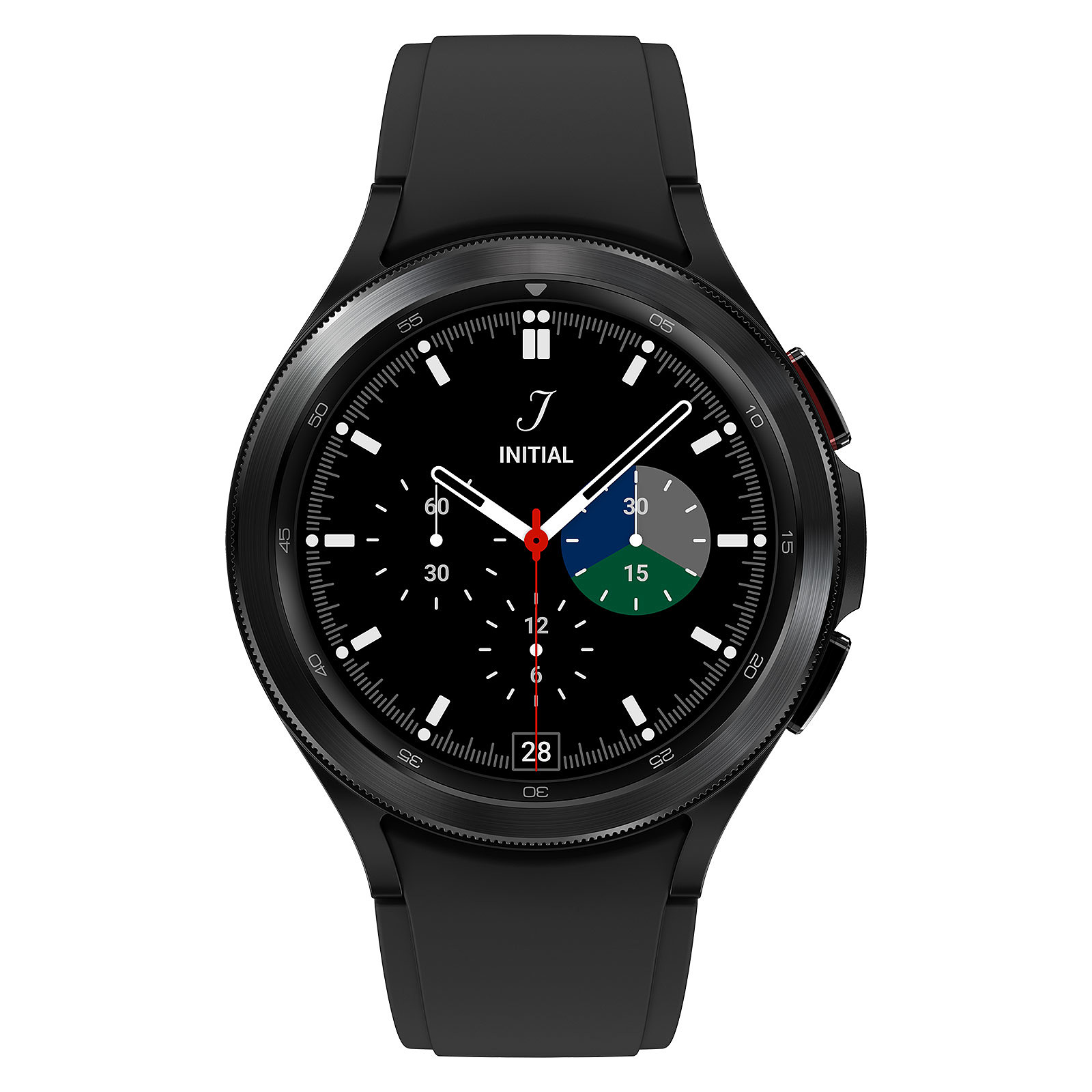 Montre Connectée Samsung Galaxy Watch 4 Classic Caoutchouc Noir 46 Mm