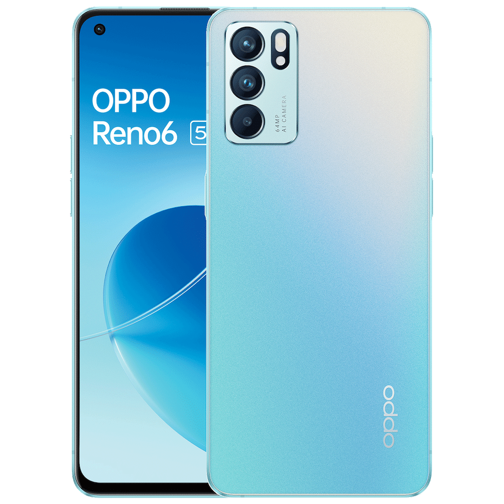 Oppo Reno 6 5G Bleu 128 Go Débloqué