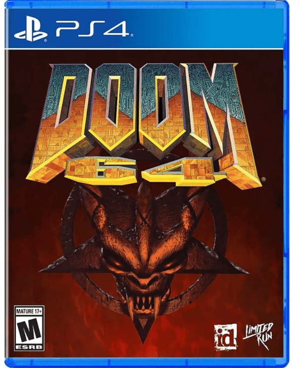 Non Signe Jeux Vidéo Doom 64 Version Us PlayStation 4 (PS4)
