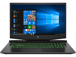 Ordinateurs Portables HP Pavilion Gaming 17-Cd1082Nf i5 8 Go Ram 1To Hdd 128Go SSD 17.3"