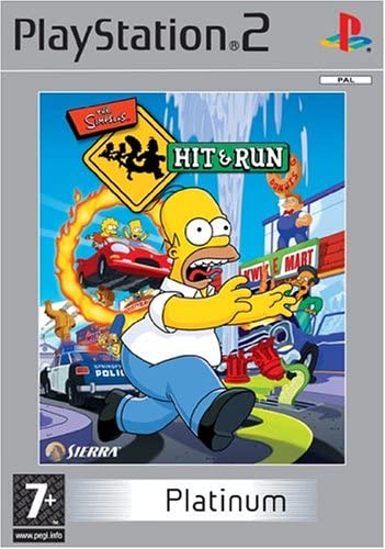 Jeux Vidéo The Simpsons Hit & Run Platinium PlayStation 2 (PS2)