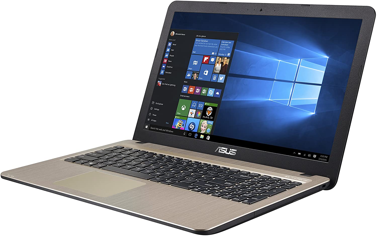 Ordinateurs Portables Asus X540Ua-Go3312T I3 8Go Ram 1To Hdd 15.6"