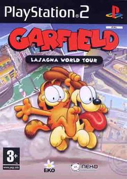 Non Signe Jeux Vidéo Garfield Lasagna World Tour PlayStation 2 (PS2)