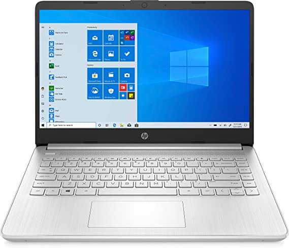 Ordinateurs Portables HP 14S-Dq0000Sf Intel Celeron 4 Go Ram 64 Go SSD 14"