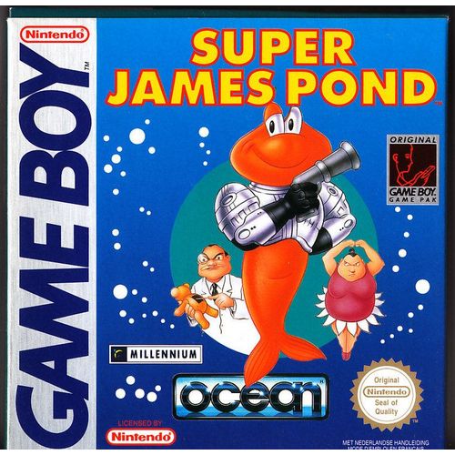 Non Signe Jeux Vidéo Super James Pond Game Boy