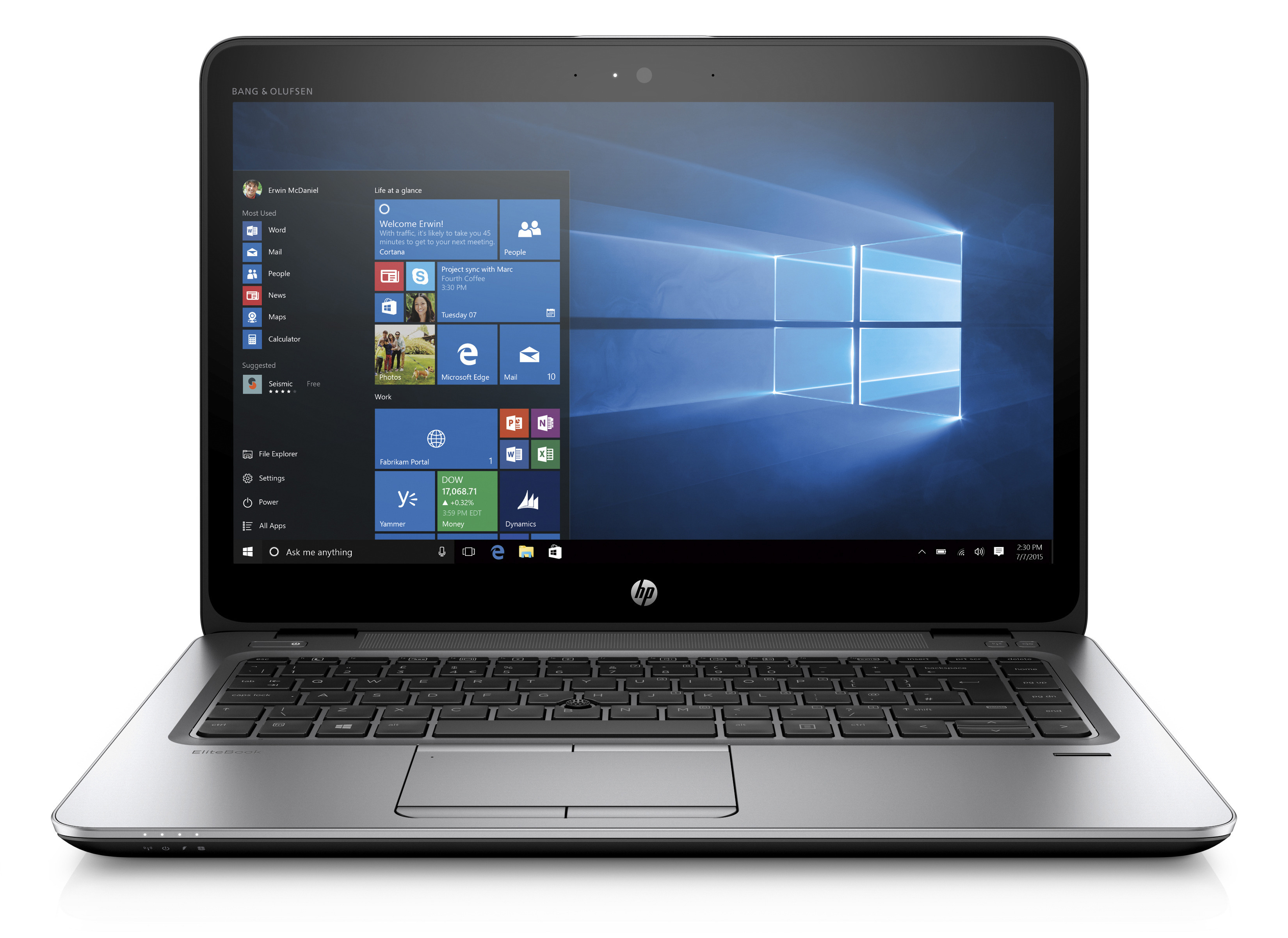 Ordinateurs Portables HP Elitebook 745 G3 Amd A 8 Go Ram 500 Go Sdd 14"