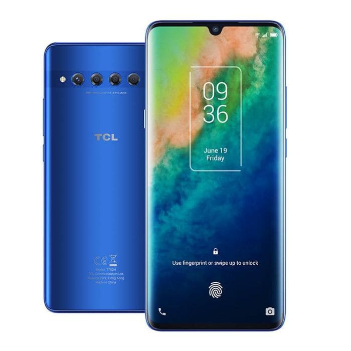 Tcl 10 Plus Bleu 256 Go