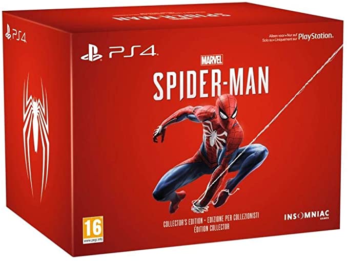 Non Signe Jeux Vidéo Marvel'S Spider-Man Edition Collector PlayStation 4 (PS4)