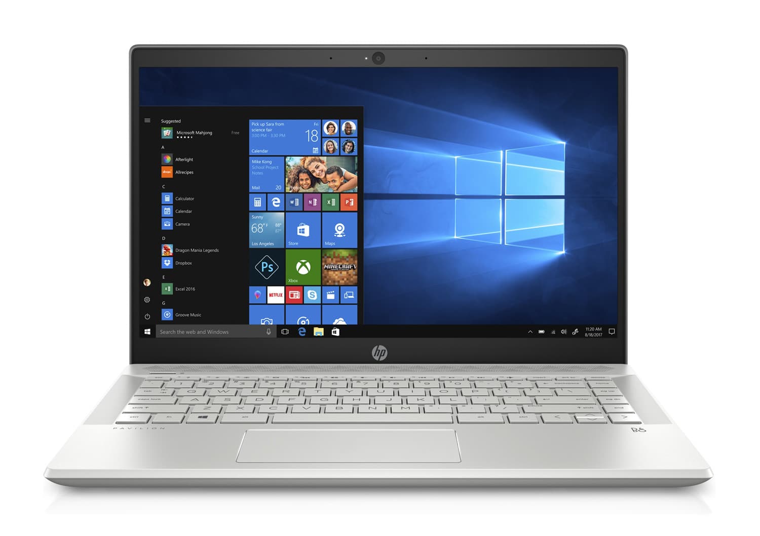 Ordinateurs Portables HP Pavilion 14-Ce0025Nf I3 8 Go Ram 256 Go SSD 14"
