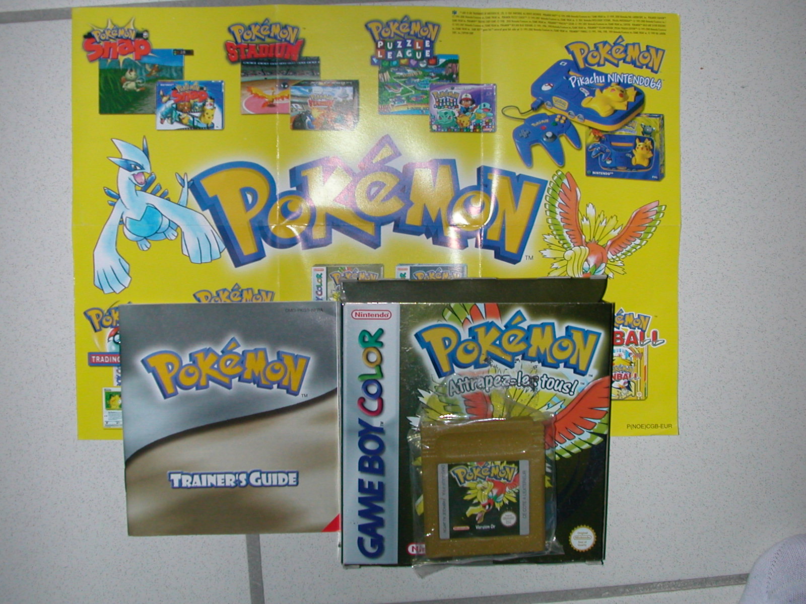 Jeux Vidéo Pokemon Or Game Boy Color