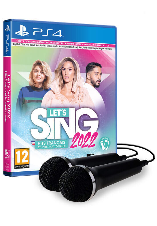 Jeux Vidéo Let’S Sing 2022 Avec 2 Microphones PlayStation 4 (PS4)