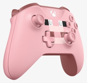Acc. De Jeux Vidéo Microsoft Manette Sans Fil Rose Minecraft Pig Xbox One