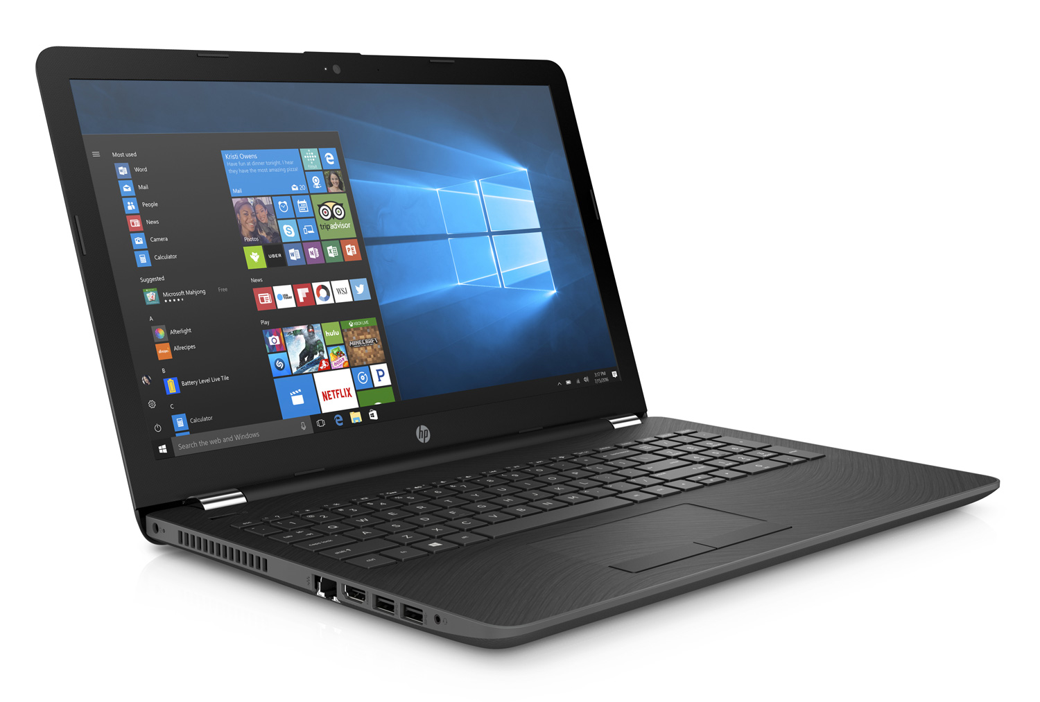 Ordinateurs Portables HP Notebook 15-Da0155Nf Intel Celeron 4 Go Ram 500Go Hdd 15.6"