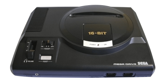 Console Sega Mega Drive Noir Sans Manette