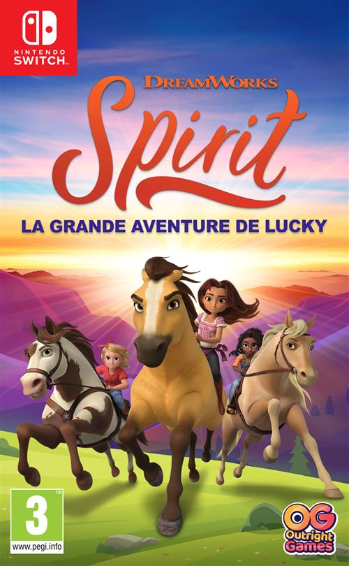 Jeux Vidéo Dreamworks Spirit La Grande Aventure De Lucky Switch