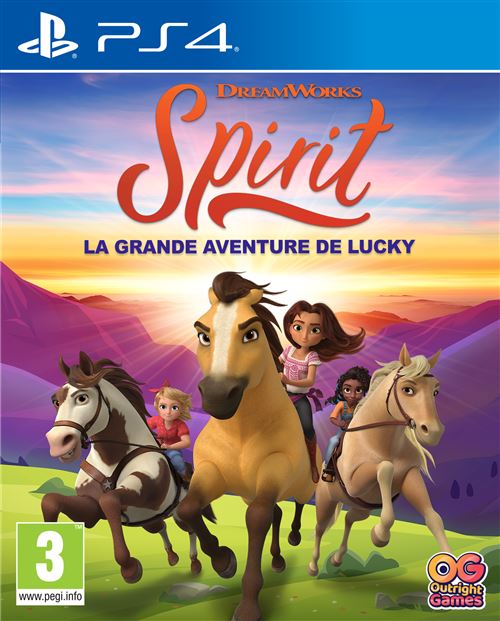 Jeux Vidéo Dreamworks Spirit La Grande Aventure De Lucky PlayStation 4 (PS4)