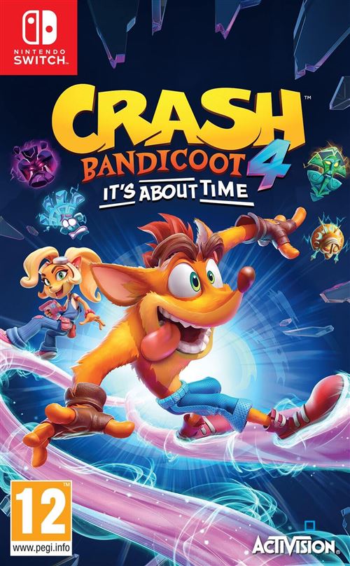 Jeux Vidéo Crash Bandicoot 4 It'S About Time Switch