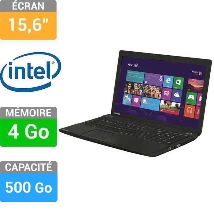 Ordinateurs Portables Toshiba Satellite C50-B-14F I3 4 Go Ram 500 Go Hdd 15.6"