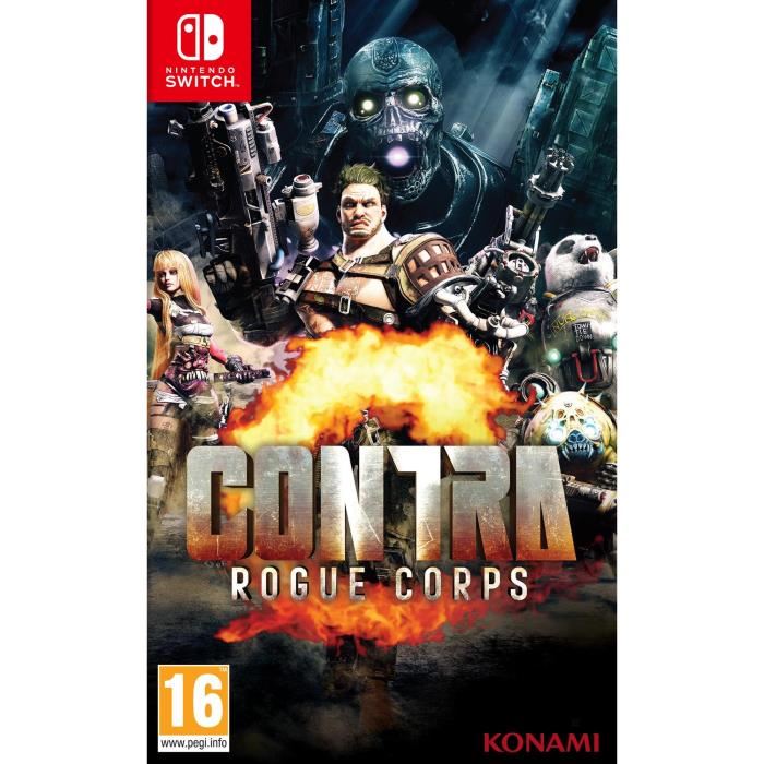 Jeux Vidéo Contra Rogue Corps Switch