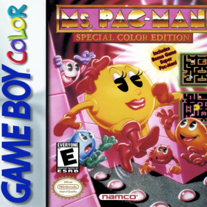 Non Signe Jeux Vidéo Miss Pac-Man Special Colour Edition Game Boy