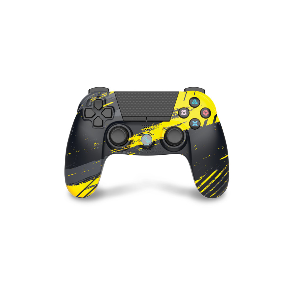 Acc. De Jeux Vidéo Under Control Manette Sans Fil Rocket Ride Jaune Noir PS4