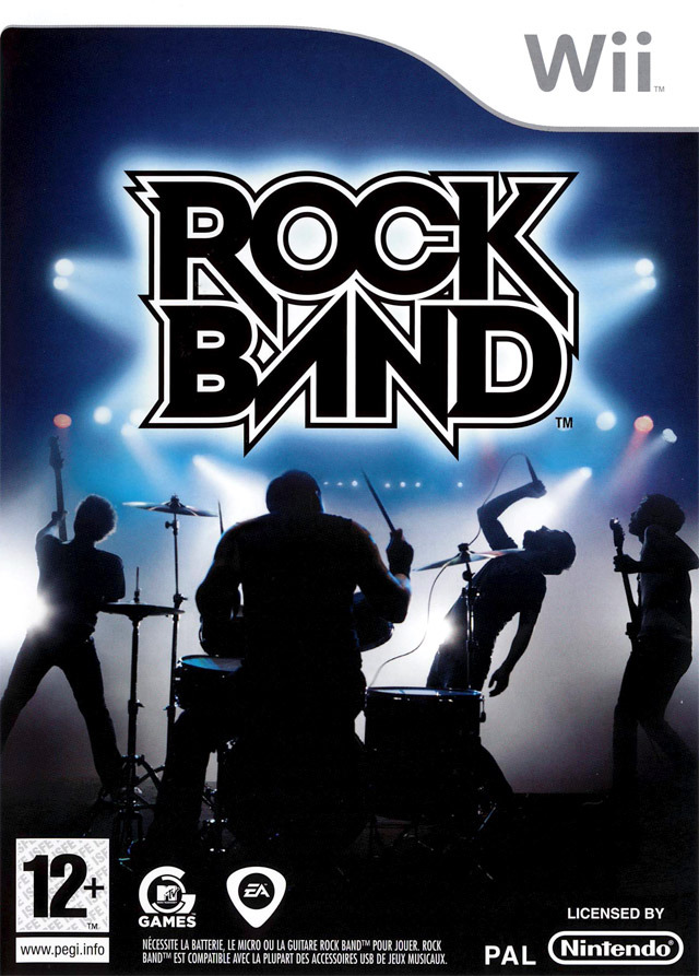 Nintendo Jeux Vidéo Rock Band + Guitare Fender Stratocaster Wii Wii