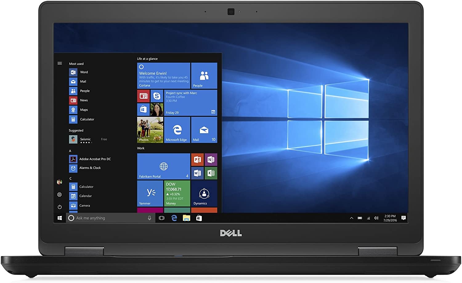 Ordinateurs Portables Dell Latitude 5580 i5 8 Go Ram 256 Go SSD 15.6"