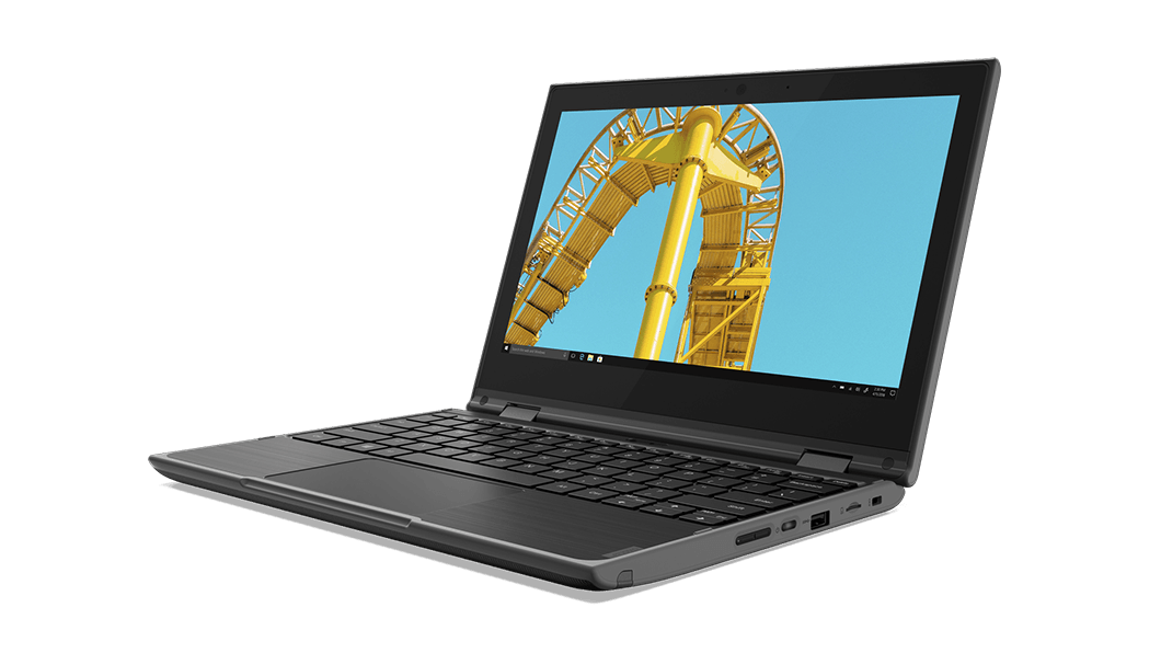 Ordinateurs Portables Lenovo Notebook 2-En-1 300E Intel Celeron 4 Go Ram 128Go SSD 11"