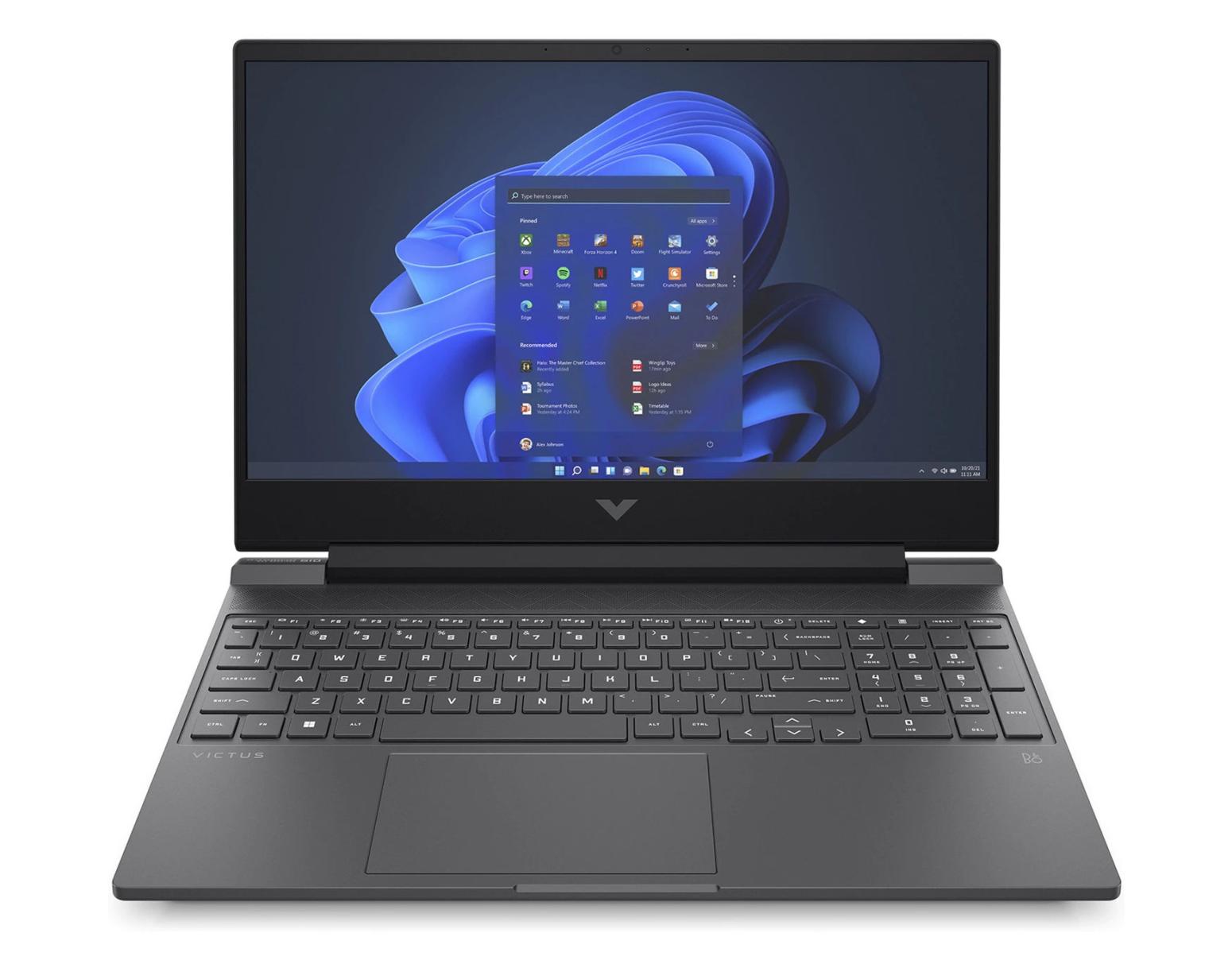 Ordinateurs Portables HP Victus 15-Fb0136Nf Amd Ryzen 5 16 Go Ram 512 Go SSD 15.4"