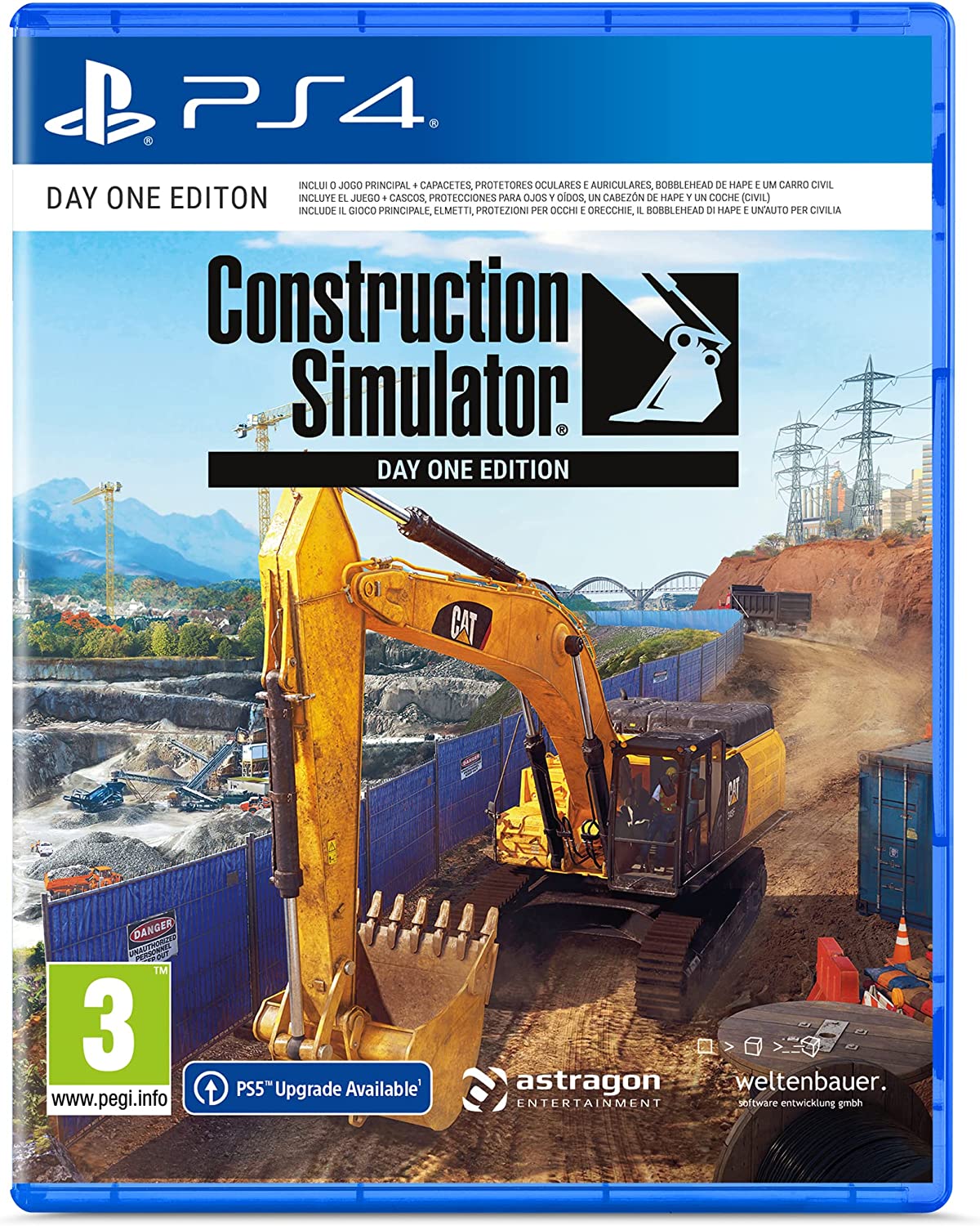 Jeux Vidéo Construction Simulator Day One Edition PlayStation 4 (PS4)