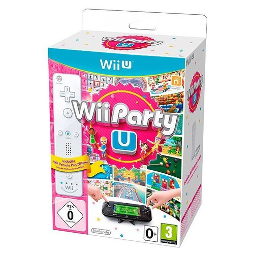 Jeux Vidéo Wii Party U + Manette Wii Remonte Plus Blanc Wii U