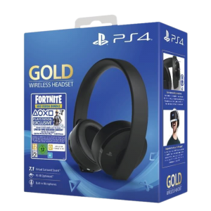Acc. De Jeux Vidéo Sony Casque Gold Sans Fil Noir PS4