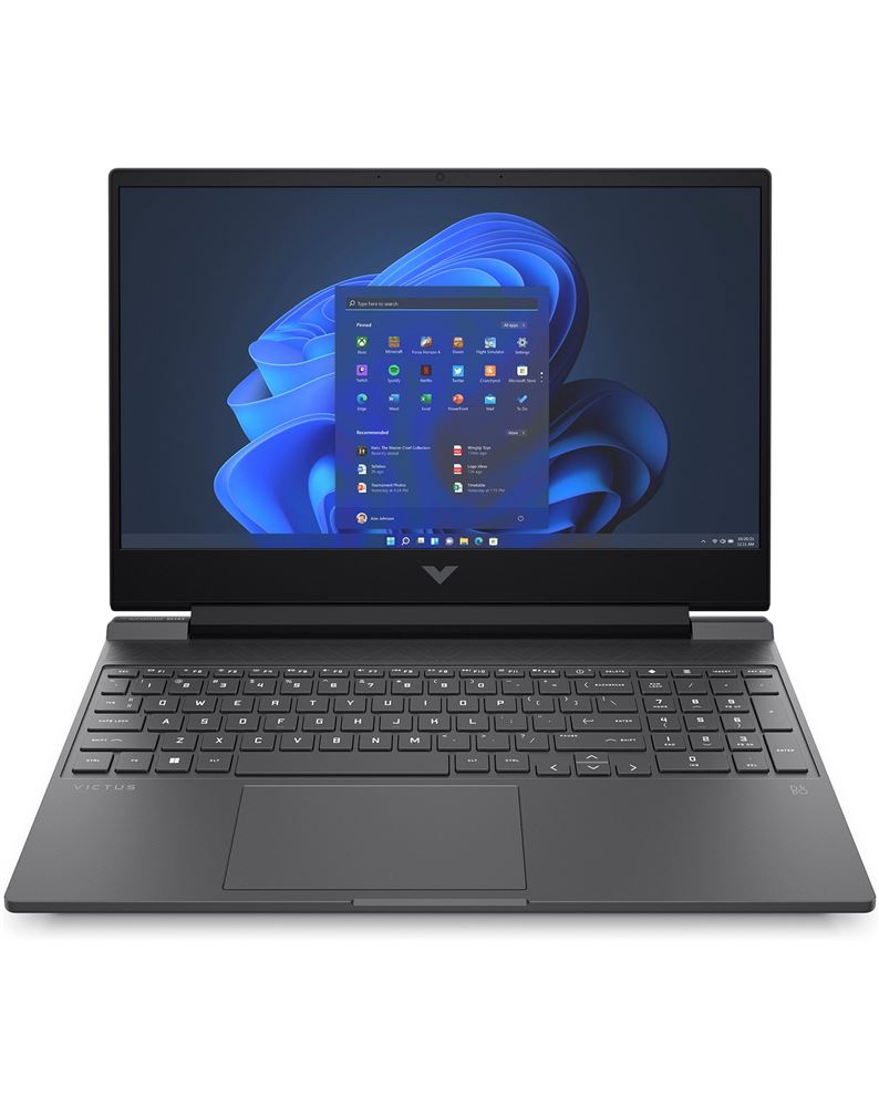 Ordinateurs Portables HP Victus 15-Fb0160Nf Amd Ryzen 5 16 Go Ram 512 Go SSD 15.4"